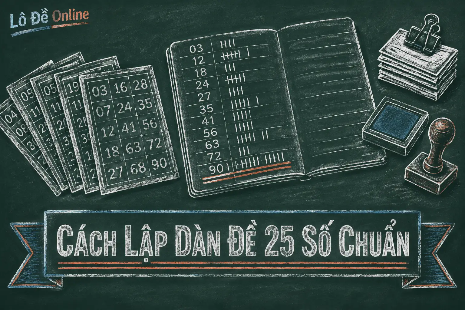 Lập dàn không có công thức thần kỳ nào, nhưng có vài cách người chơi lâu năm hay dùng để chọn số có cơ sở thay vì bấm bừa