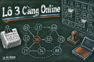 Lô 3 càng (còn gọi là lô 3 số) là hình thức bạn chọn một dãy gồm ba chữ số - lô 3 càng online