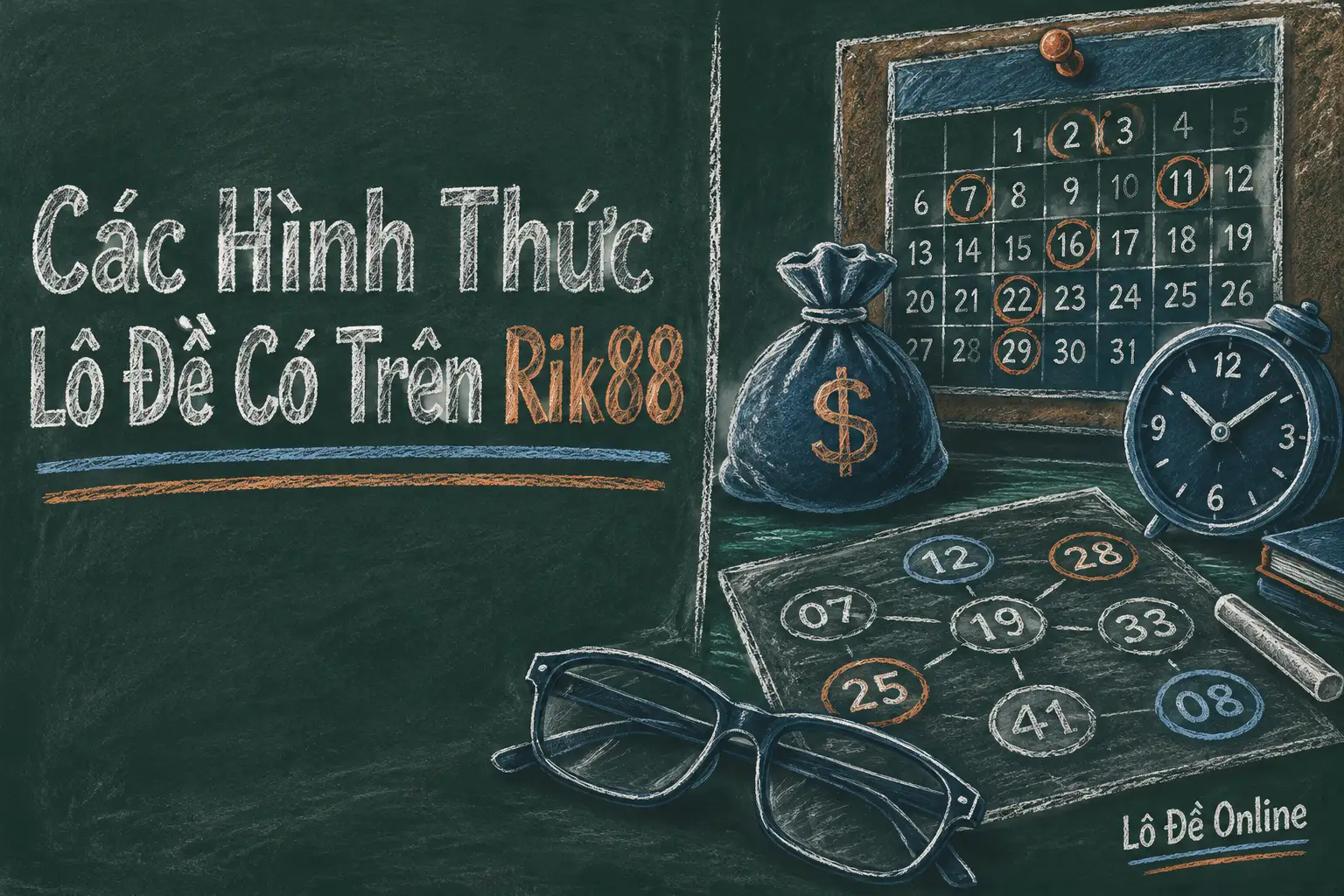Rik88 được quảng bá với các hình thức cược đa dạng từ lô hai số